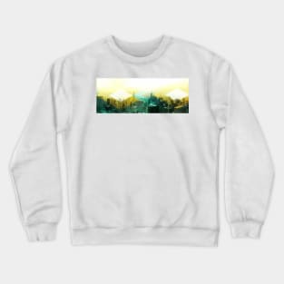 Artsy NYC Skyline Crewneck Sweatshirt